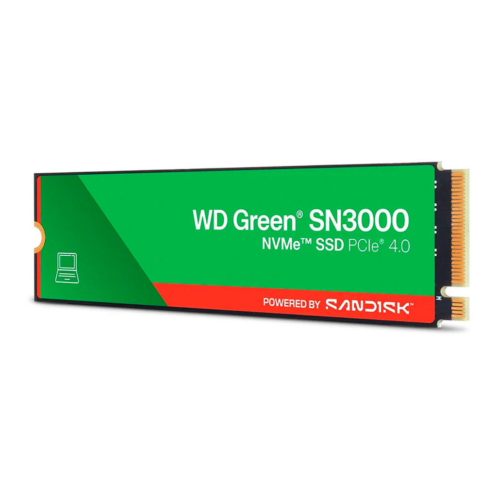 SSD 1TB WD Green SN3000 M.2 NVMe Gen4
