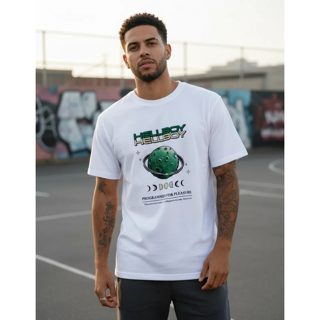 Camiseta Camisa Basica Streetwear Hellboy