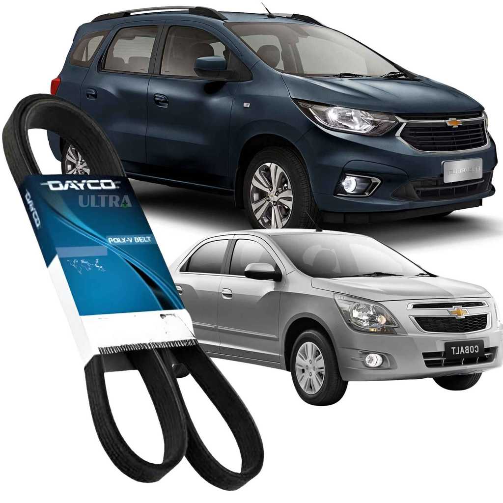 Correia Alternador para Gm Chevrolet Cobalt / Spin 1.4 /1.8 - 2011/… - S10 2.5 16V 2015 a 2017  (Dayco 5PK1770) em Oferta na Shopee