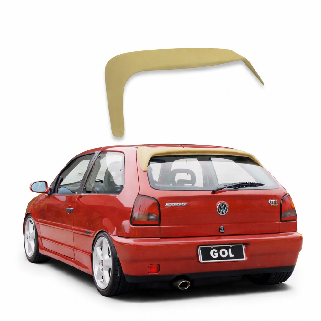 Aerofólio Gol Bola Gti Cl Gl 1996/2002 Sem Break Light Para Pintura