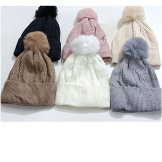 Touca Gorro Capuz Feminina Adulto e Juvenil Com Pom Pom Forrado Para Inverno Frio
