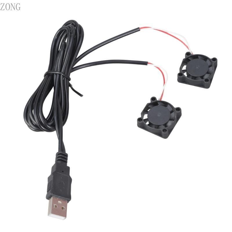 ZONG Energy Eficiente 0 17A 5V Ventilador Resfriamento USB 25x25x7mm Otimizado Para Modificações Impressor