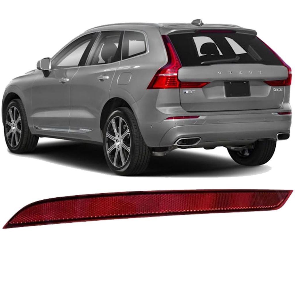Refletor Olho Gato Parachoque Traseiro Volvo Xc60 e Xc90 de 2018 À 2025 - Esquerdo