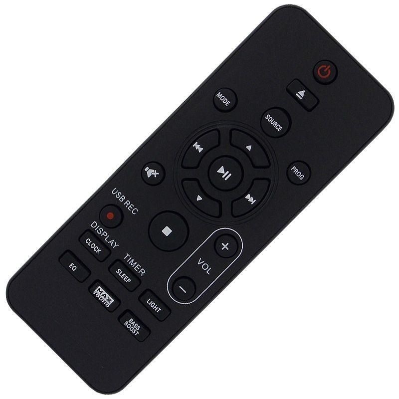Controle Remoto Aparelho de Som Mini Hi-Fi System Philips FX50X / FX70 - Novo Substui Modelo Original