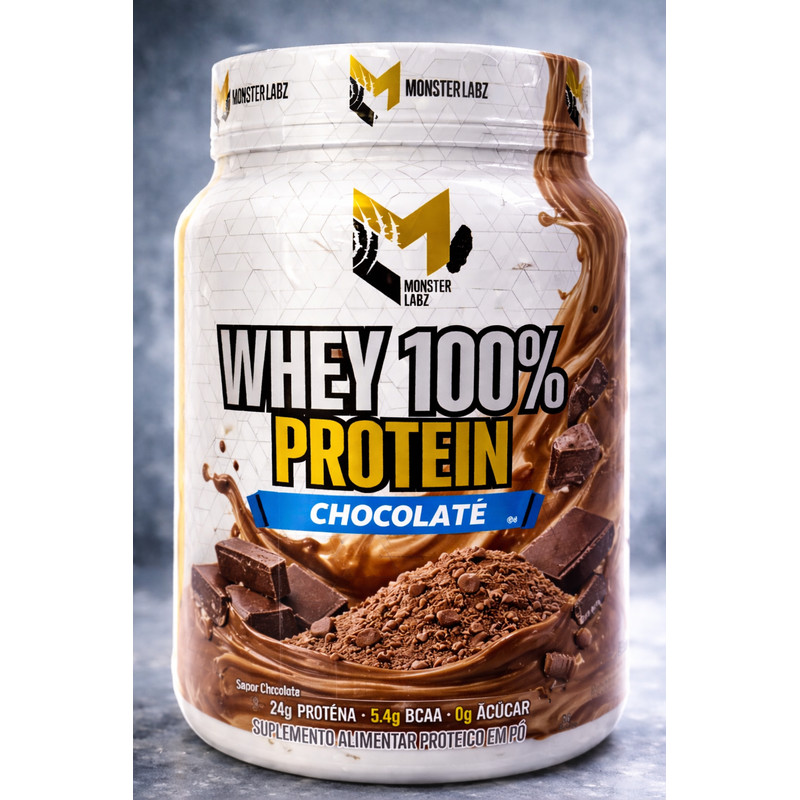 Whey 100% Protein Monster Labs Chocolate 1kg