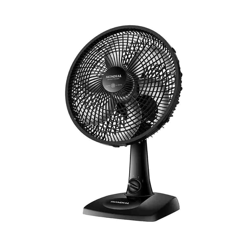 Ventilador de Mesa Mondial 6 Pás Super Power Preto VSP-30-B - 30cm 220V em Oferta na Shopee