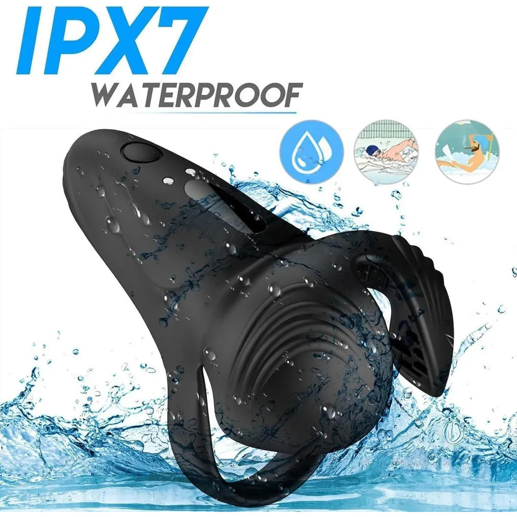 Aparelho Terapia De Ondas Recarregável À Prova D'água Usb Portable