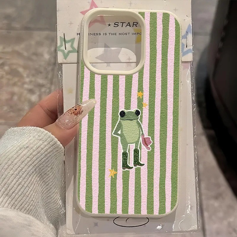 Moda Listrado Sapo Padrão Caso Para Galaxy A16 A17 A15 A26 A35 A56 A05 A55 A54 A