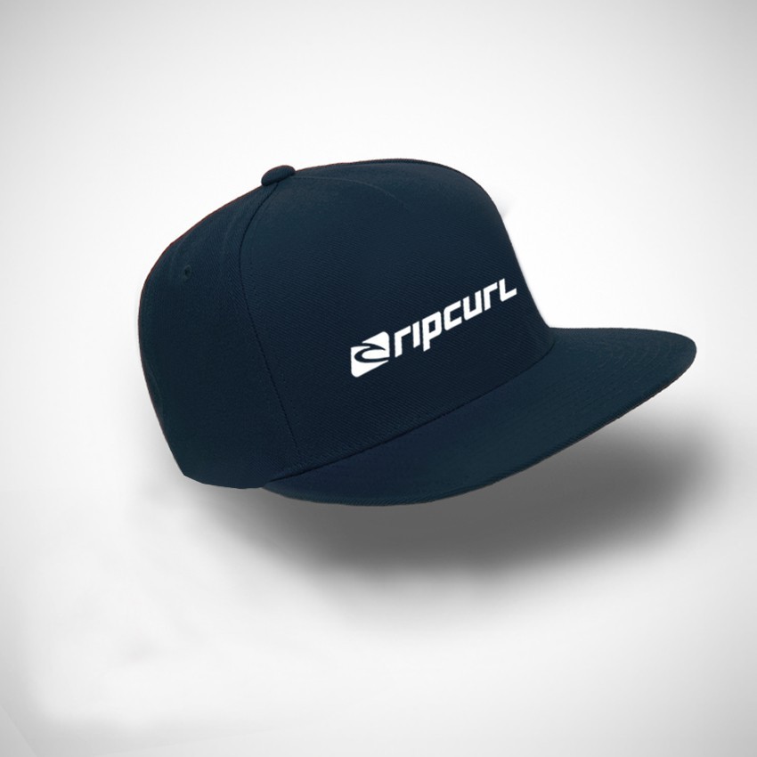 Boné De Beisebol Casual Ripcurl American Surf Skate Respirável De Algodão Com Proteção Solar E Borda Plana Ajustável Par