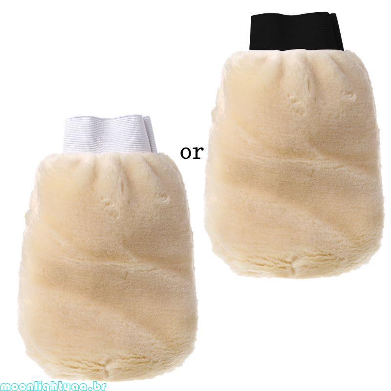 moonlightyaa1 Ferramentas Limpeza Janela Carro Reutilizável Toalha Escova Macia Contra Arranh