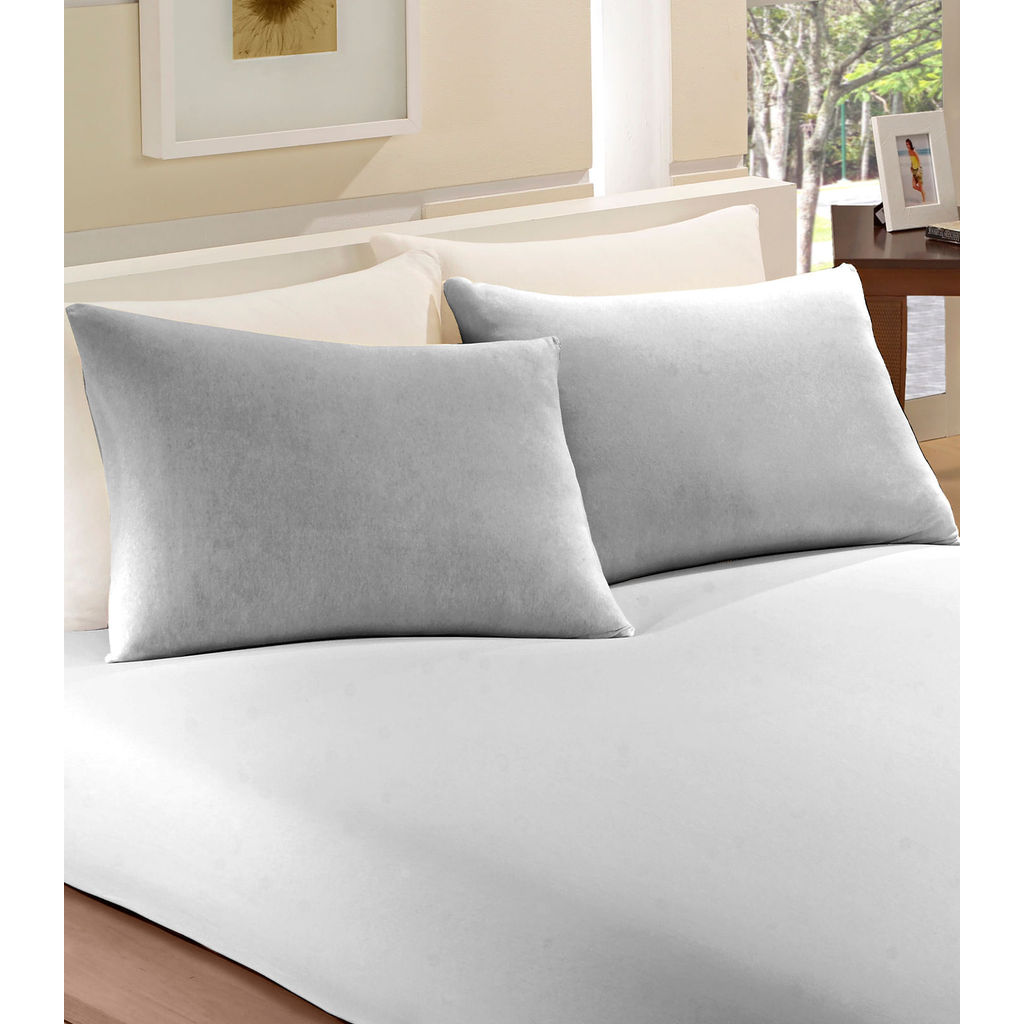 Fronha Lisa  Avulsa Microfibra Camesa Branco em Oferta na Shopee