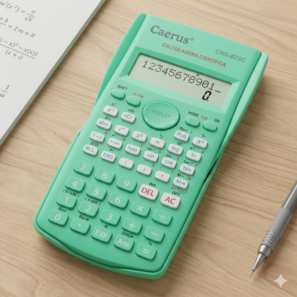 Calculadora Científica Verde 10 Dígito 240 Funções Logaritmo em Oferta na Shopee