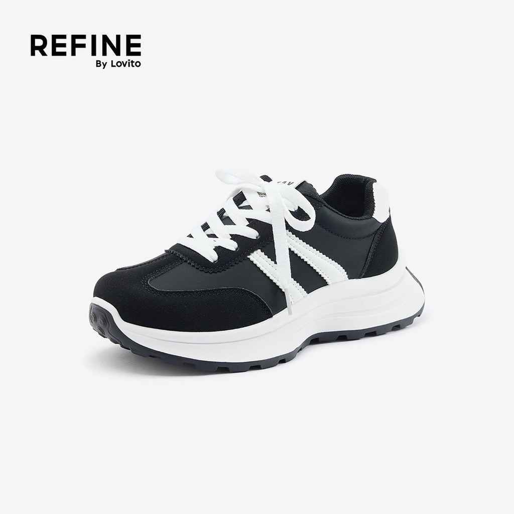 (Refine by Lovito) Tênis Casuais para Mulheres LR31E013 em Oferta na Shopee