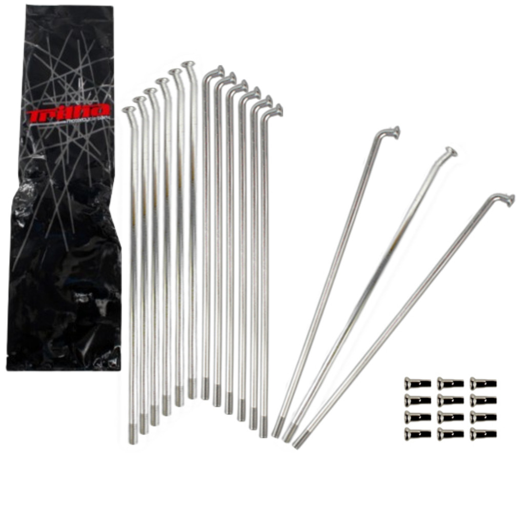 Jogo de Raio Dianteiro Inox 36 Peças XTZ125 LANDER-TENERE250