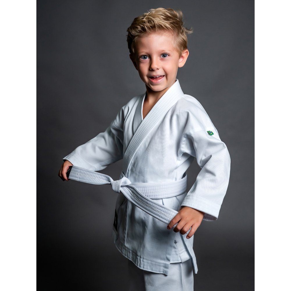 Kimono Karate Zanshin Infantil KG Sarja 100% algodão