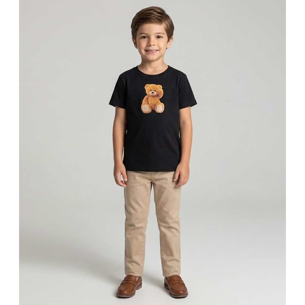 Camiseta Infantil Masculina Trick Nick Preto em Oferta na Shopee