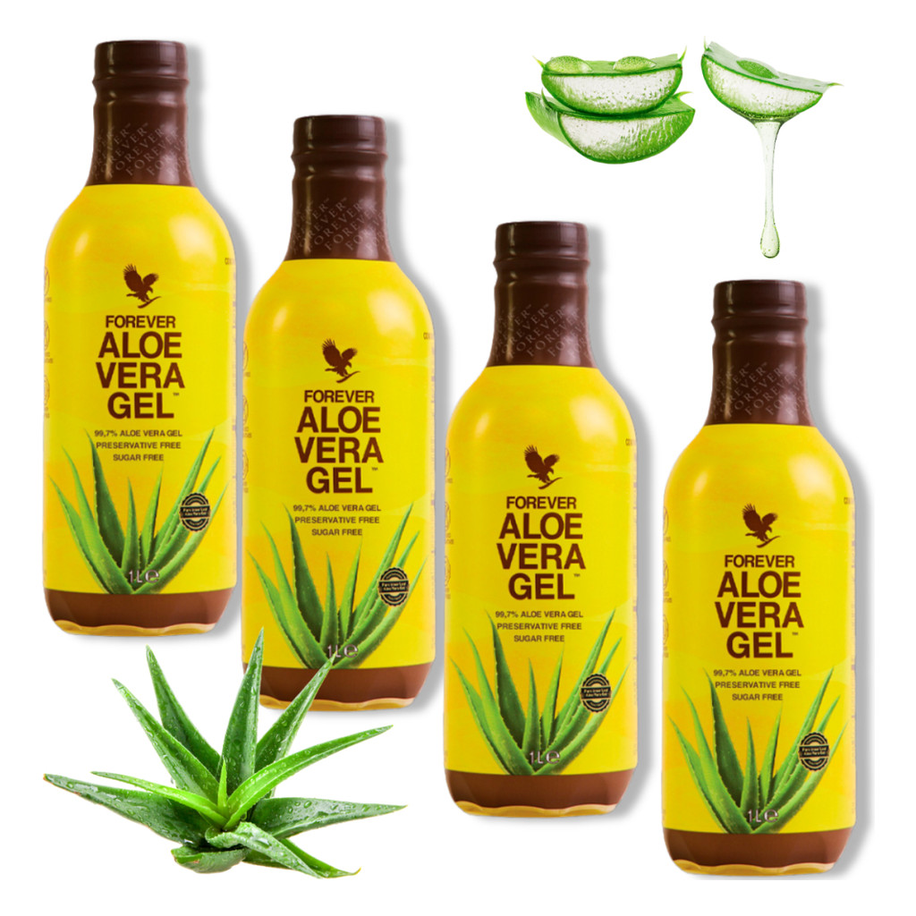 Suco De Aloe Vera Gel 4 Unidades - Forever