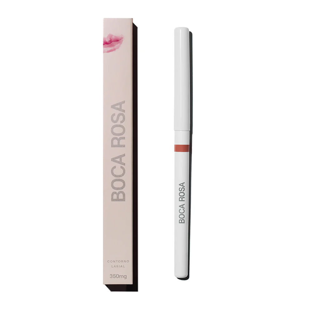 Contorno Labial Boca Rosa Amêndoa Intenso em Oferta na Shopee