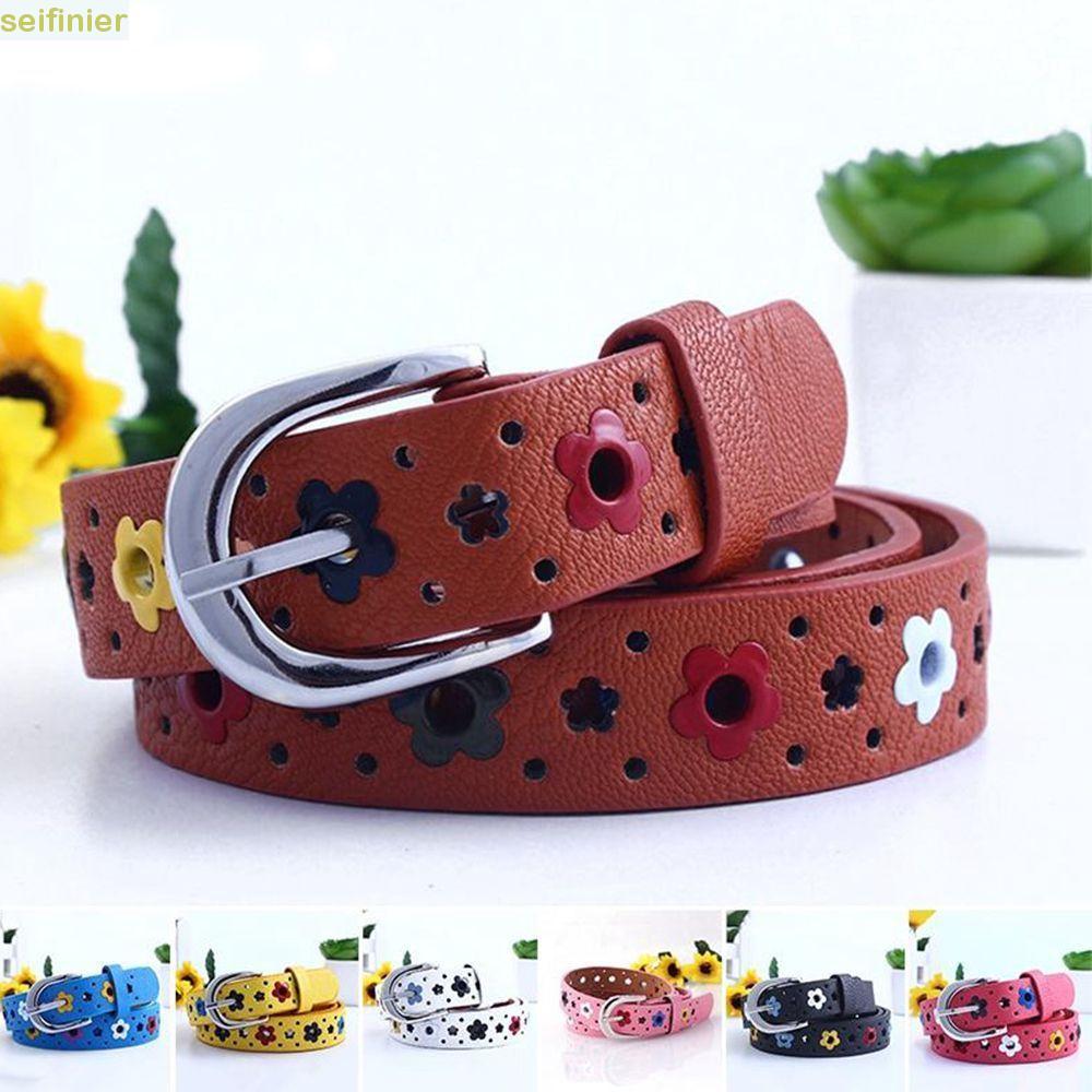 SEIFINIER Cintura Infantil Meninos Cintos Ajustáveis Unissex