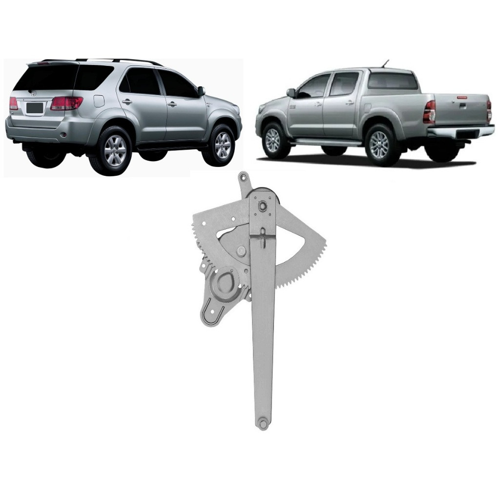 Maquina Vidro Eletrico Hilux Sw4 2005 Á 2015 Porta Traseira Usar Motor Mabuchi