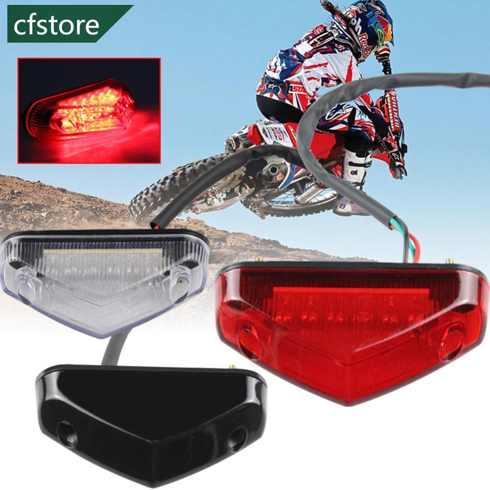 CFSTORE Universal Motocicleta DC 12V 12 LED Freio Parar Luz Da Cauda Indicadores De Sinal Lâmpada Moto ATV Bicicleta Suj