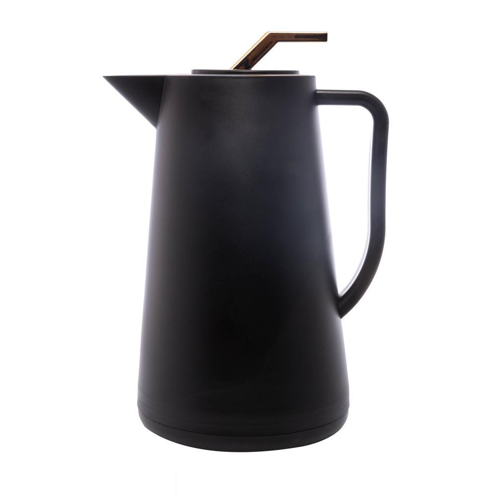 Garrafa Térmica Wolff Atenas de Plástico Preta 1L em Oferta na Shopee