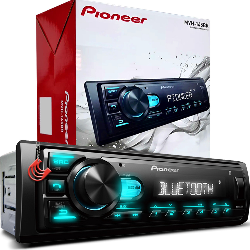 Radio Pioneer Mp3 Player Automotivo Som Universal Completo
