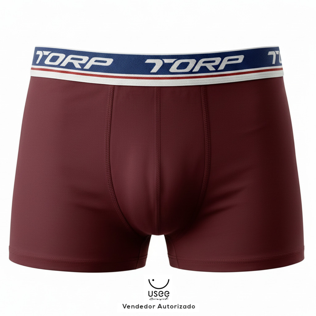 Kit 4 Cuecas Boxer Microfibra Kit Cueca Box Original Cueca Masculina Torp Elástico Costura Lisa · foto 2