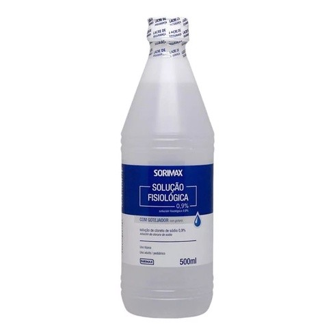 Soro Fisiológico Sorimax  Farmax 0,9% KIT C/ 6