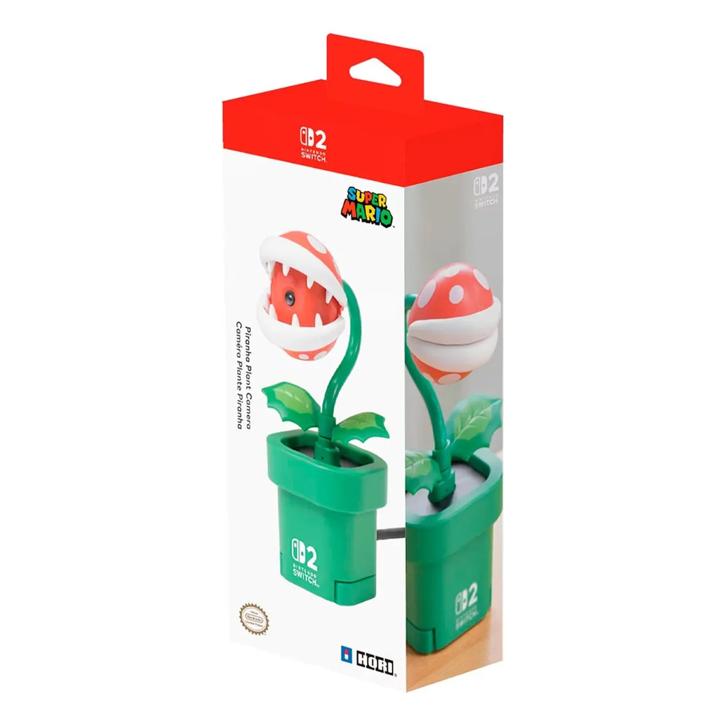 Câmera Piranha Plant - Nintendo Switch 2