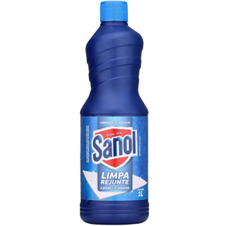Limpa Rejunte, Piso Cerâmico, Azulejos Sanol 1 Litro em Oferta na Shopee