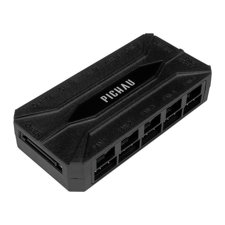 Controladora Pichau Feather P2, PWM, 10 Portas, PG-FTP2-BK01 · foto 2