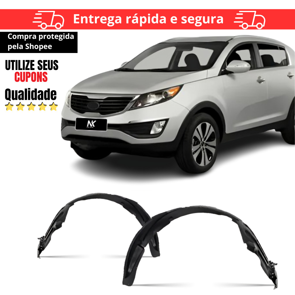 Par/Un Parabarro Dianteiro Sportage 2011 2012 2013 2014 2015 2016 em Oferta na Shopee