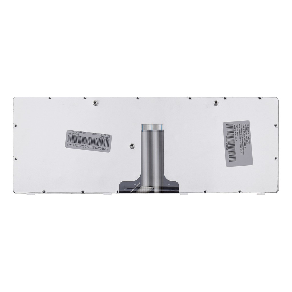 Teclado para Notebook Lenovo Part Number PK130GL3A19 | Preto ABNT2