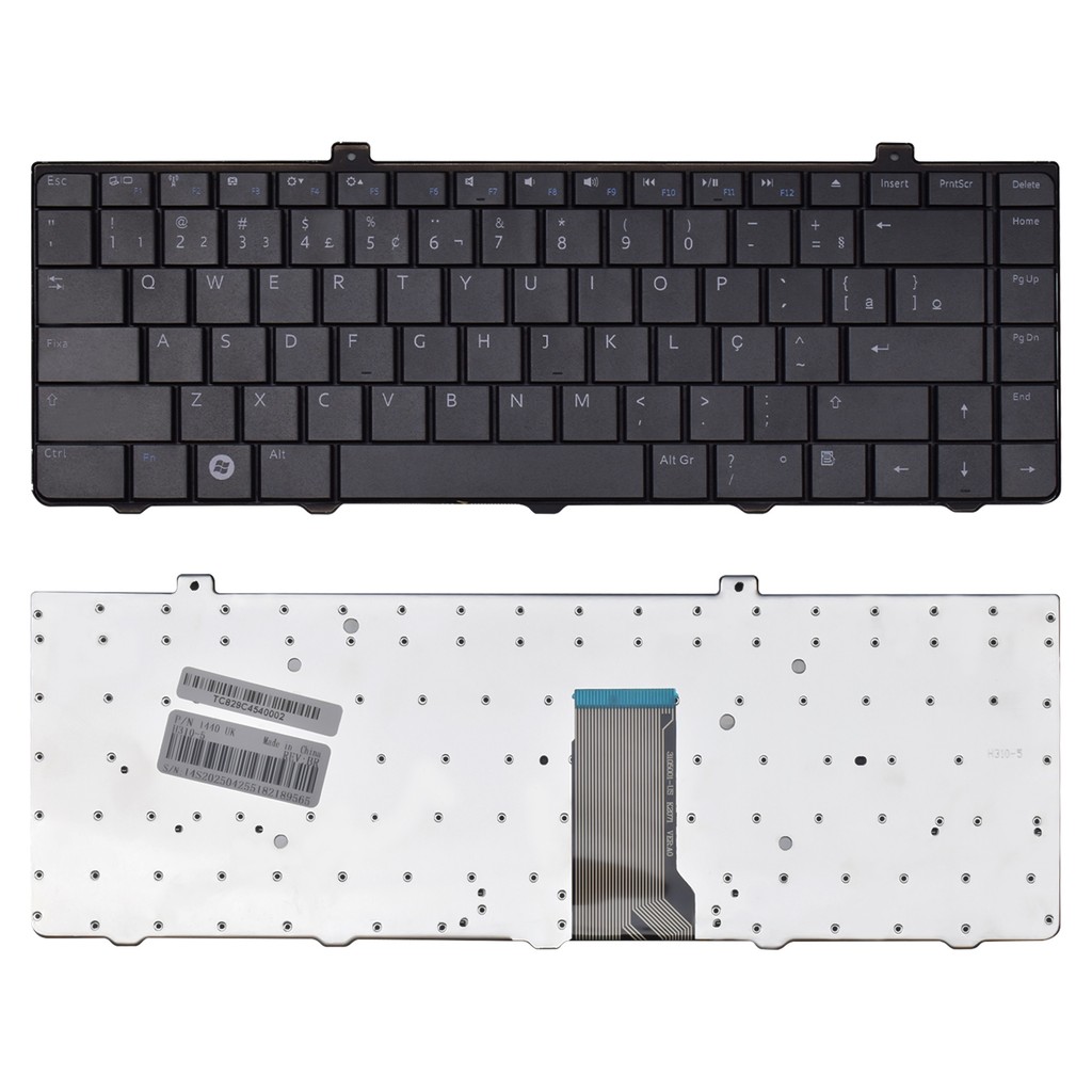Teclado para Notebook Dell Inspiron 1440 PP42L em Oferta na Shopee