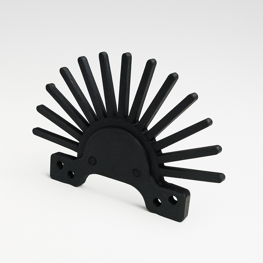 Passarinheira para Telhas Universal 100pçs Telhados Grafite