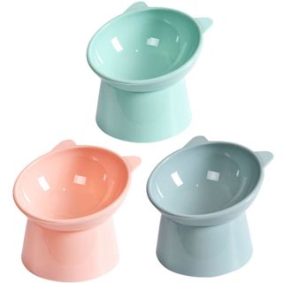 Comedouro Bebedouro Elevado Reduz Engasgo Ergonômico Postura Correta Pet Gato Cachorro Kit e Unidade em Oferta na Shopee