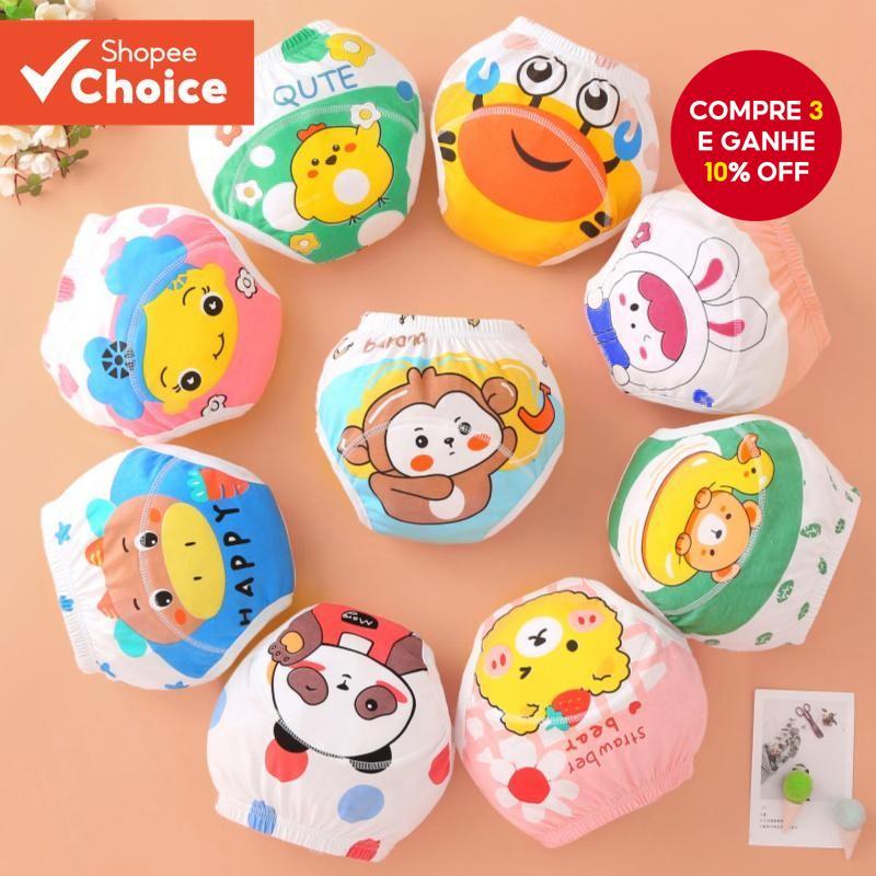 Calças De Treinamento De Banheiro Infantil – Roupa Íntima De Aprendizagem Absorvente De 6 Camadas Para Presente De Natal