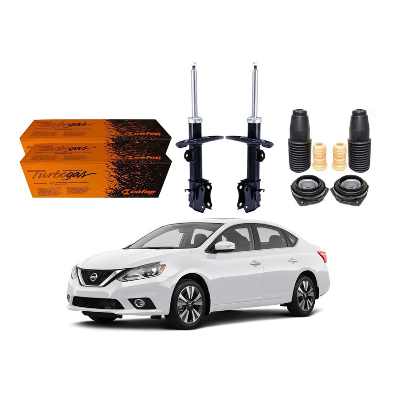 Kit Amortecedor Dianteiro Cofap Sentra 2.0 2017 A 2019