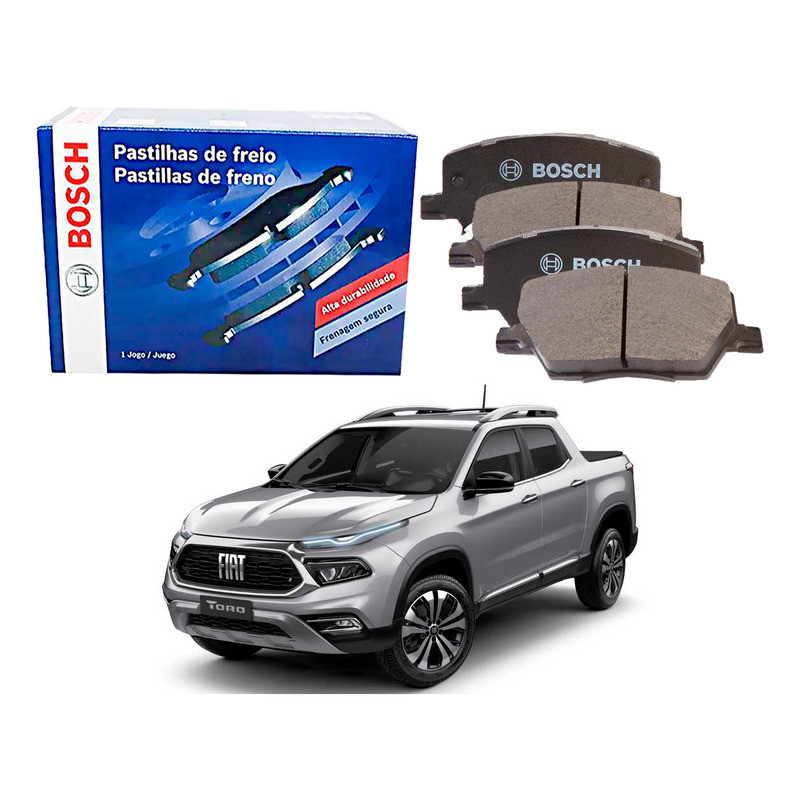 Pastilha Freio Dianteira Bosch Toro 2.0 Diesel 2021 A 2025