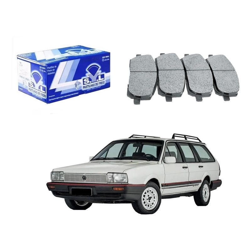 Pastilha Freio Dianteira, Quantum 1.8 2.0 1985 A 1988