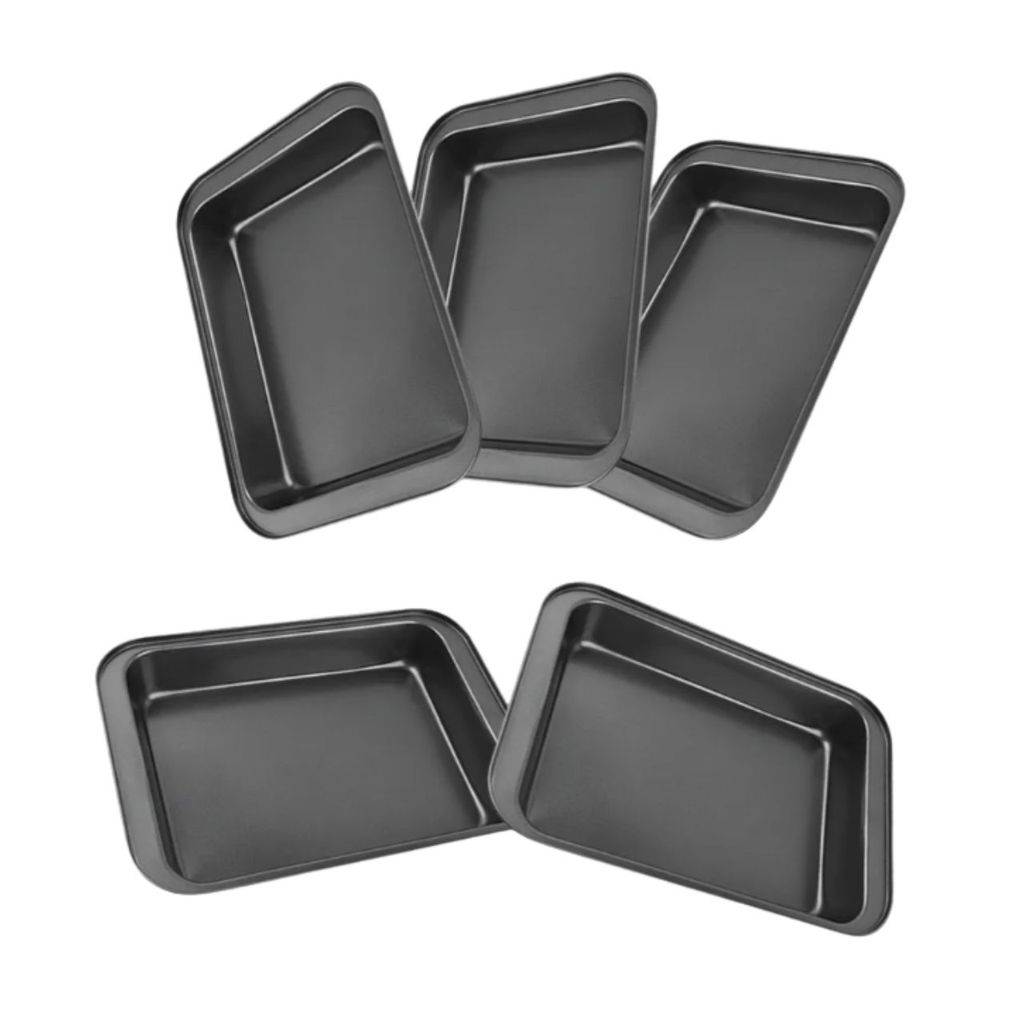 Forma Assadeira  Pão Caseiro Antiaderente  Teflon Lasanha Retangular Bolo Jogo Conjunto Cozinha casa em Oferta na Shopee