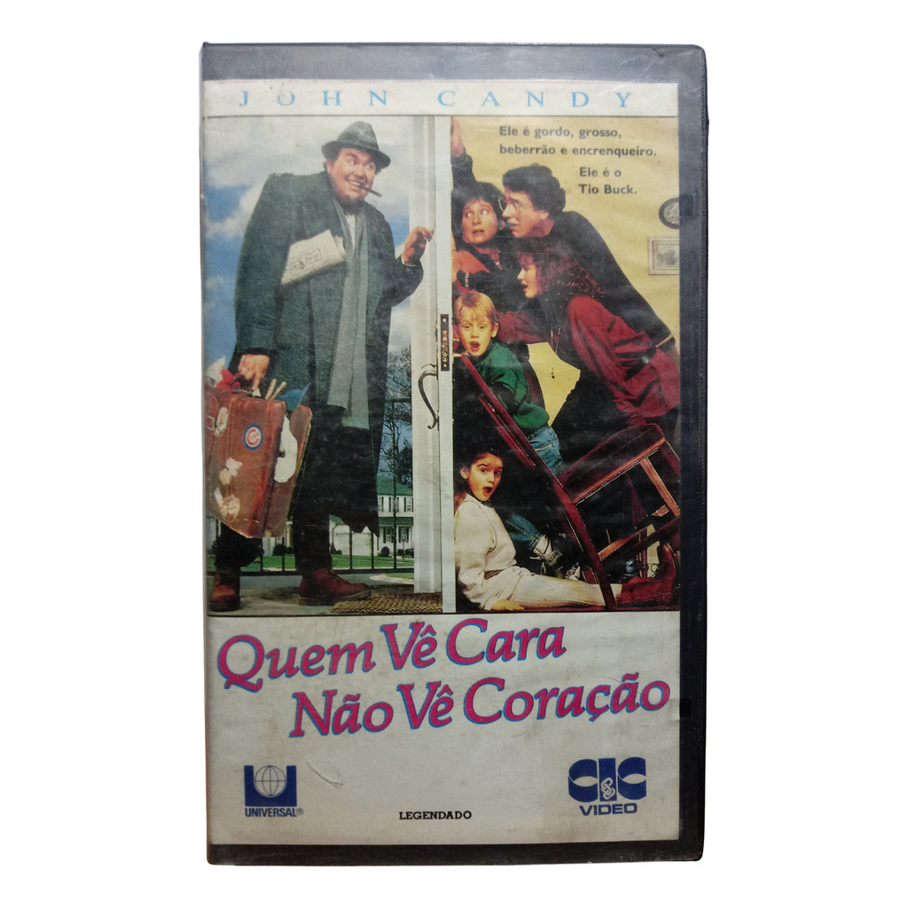 vhs Quem Vê Cara Não Vê Coração - John Candy