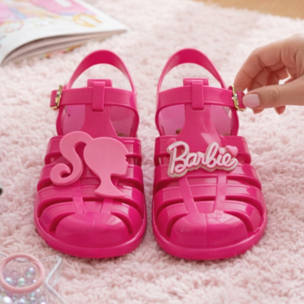 Sandália infantil Feminina Sereia Unicornio Fofa Delicada Desenhos Papete Menina Leve e Confortável