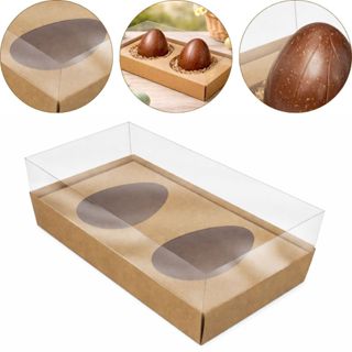 10 CAIXA P/ 2 OVOS 100GR/150GR KRAFT 8421-16 (KX) PÁSCOA 2026 em Oferta na Shopee