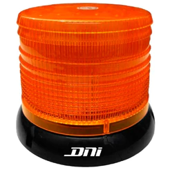 Giroflex Rotativa E Flash Duplo 12/24v Lente Ambar Dni4080