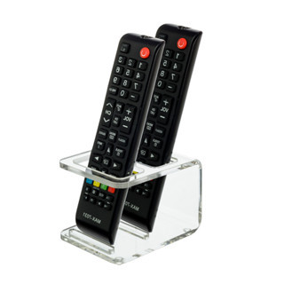 Suporte Porta Controle Remoto 2 Controles Acrílico TV Multiuso Decoração Sala em Oferta na Shopee