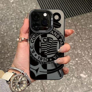 Capinha Para iphone 13 11 12 14 15 16 17 pro max 16E 17 AIR 7 8 plus XS XR XS MAX Logotipo da equipe