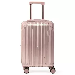 Mala de Bordo 10 kg Policarbonato 4 Rodas Monte Carlo Rosé