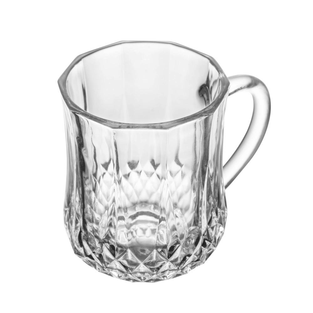 Caneca Lyor Diamante de Vidro 200ml em Oferta na Shopee